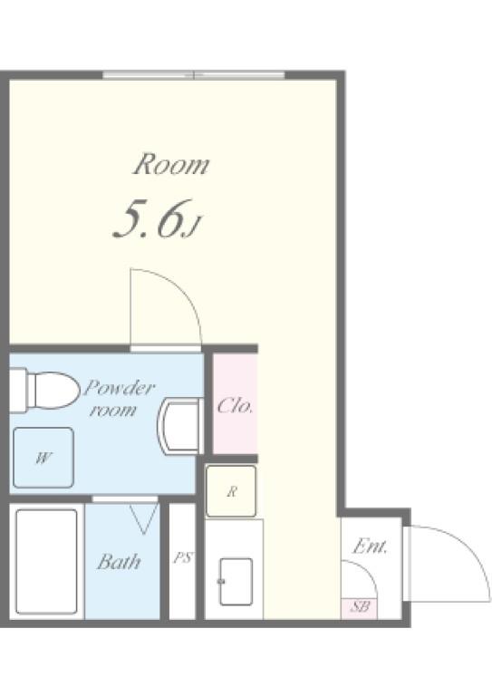 セレリア春日町 間取り図