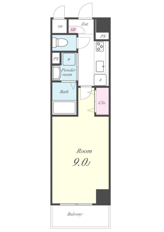 ルピナス 間取り図