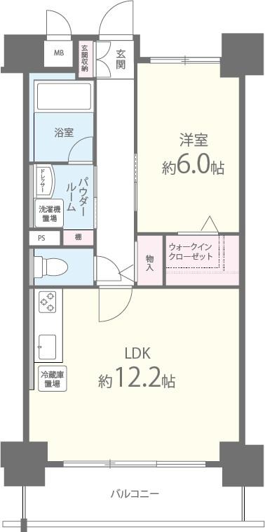 メゾン・ド・パニール 305号室 間取り