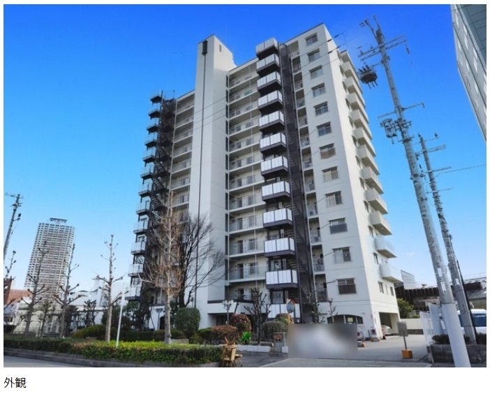 クローバーハイツ市岡 903号室 外観