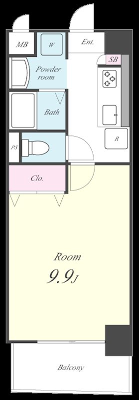 エスぺランス 間取り図