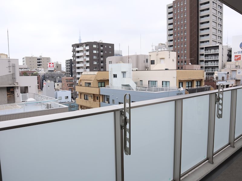 小西ビル ベランダ