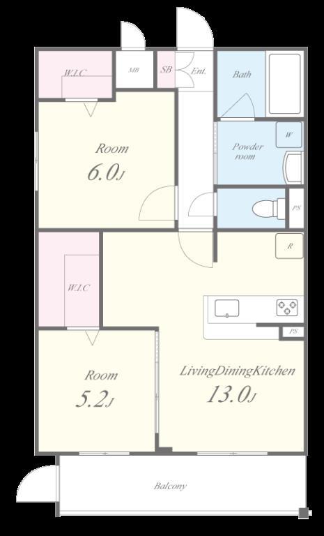 EXCIA東姫路駅前 間取り図