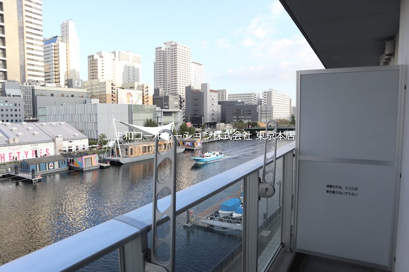 キャナルテラス品川 ベランダ