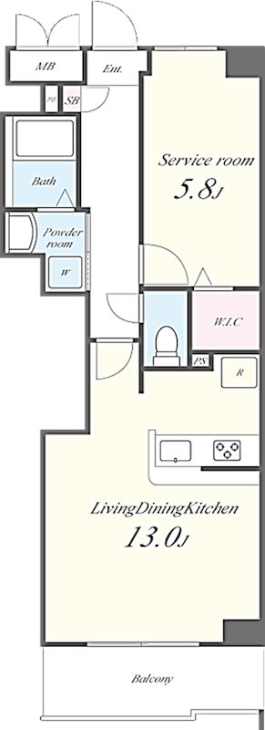 SOPHIA COURT(東京) 間取り図