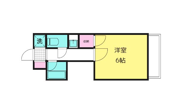 エステート鶴見 間取り図