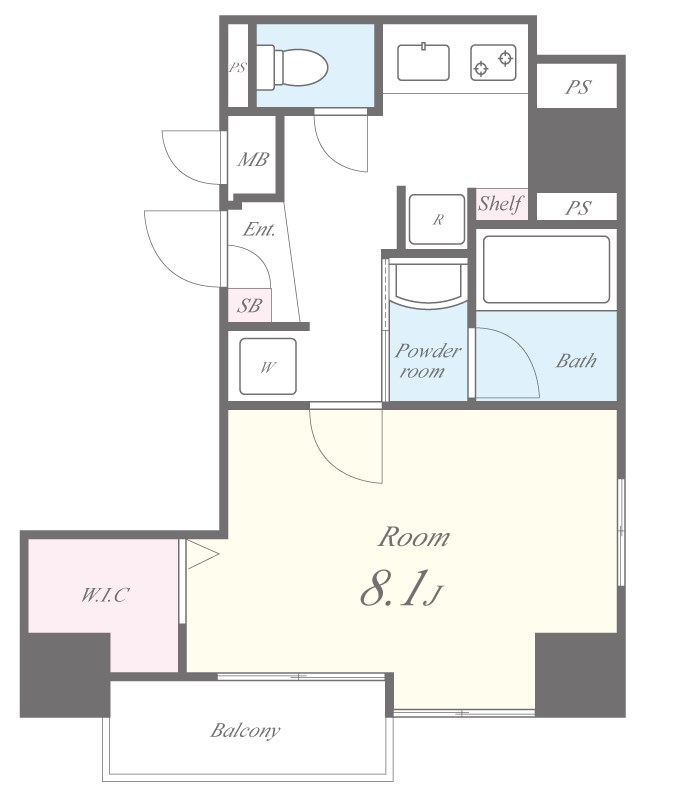 ルッソアグランデ 間取り図