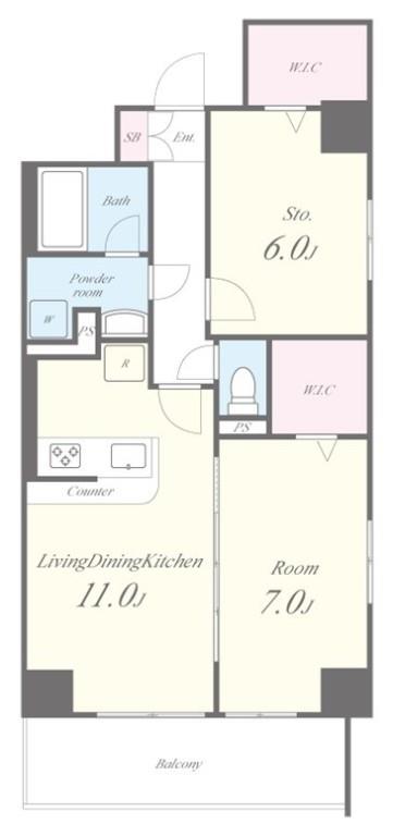 サクラテラス 間取り図
