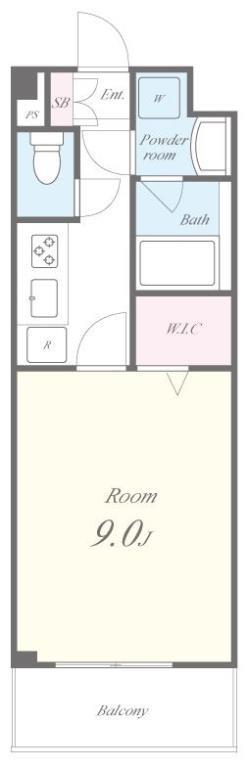フローリッシュプレイス 間取り図