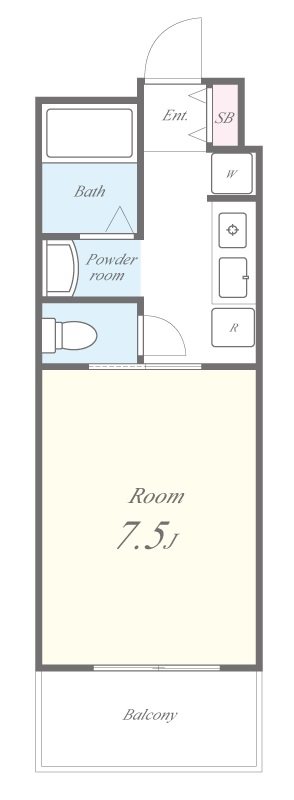 ラポール新伊丹 間取り図