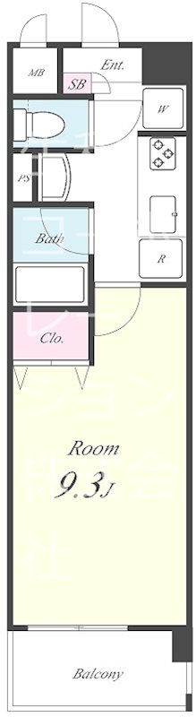 エポックハイム 間取り図