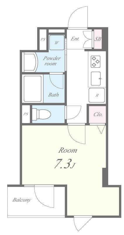 YHT 押上 間取り図