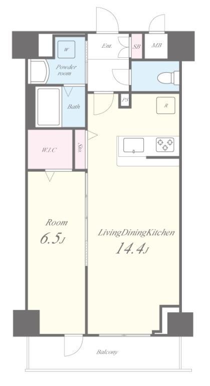 Horizon Residence 間取り図
