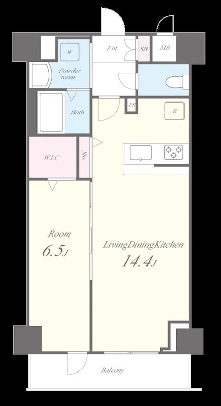 Horizon Residence（ホライゾンレジデンス） 間取り図