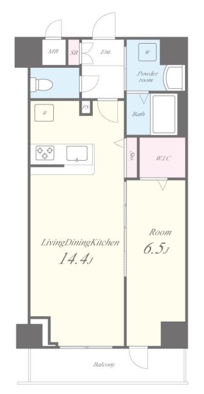 Horizon Residence 間取り図