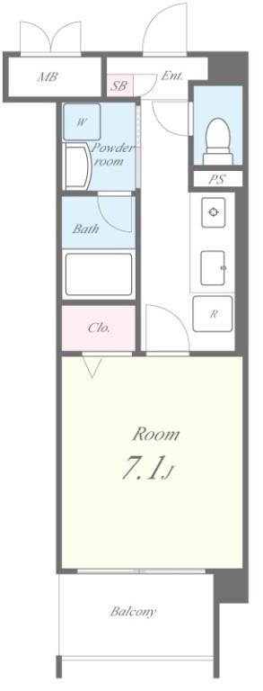 コージーコート(兵庫) 間取り図