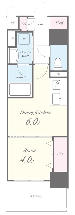 メゾンレクト 間取り図