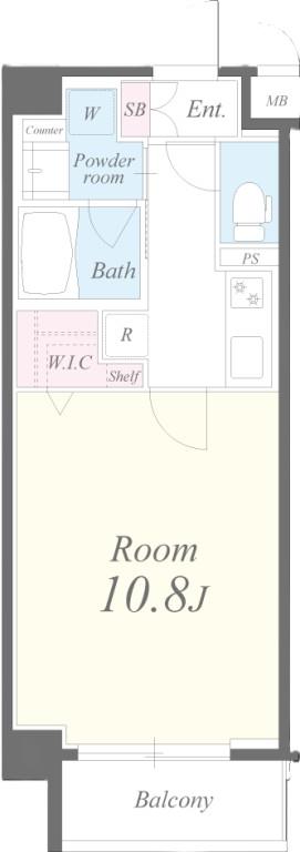 シャルマンミューズ 間取り図
