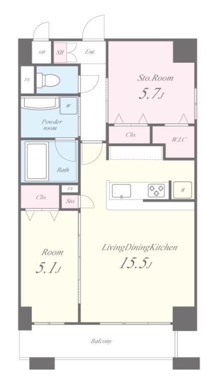 ラ・グレース 間取り図