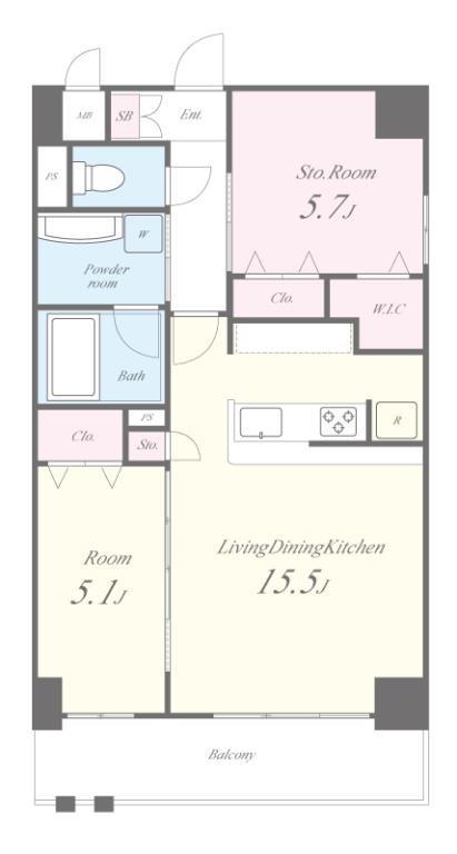ラ・グレース 間取り図
