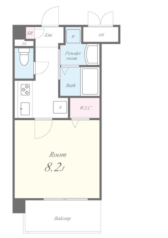 コンドミニオ けやき 間取り図