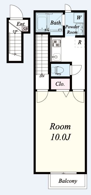 エムズアロッジオ 間取り図