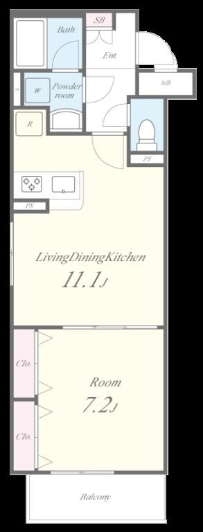 Spica House与野本町 間取り図