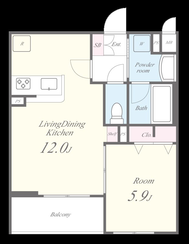 クラシヤ 間取り図