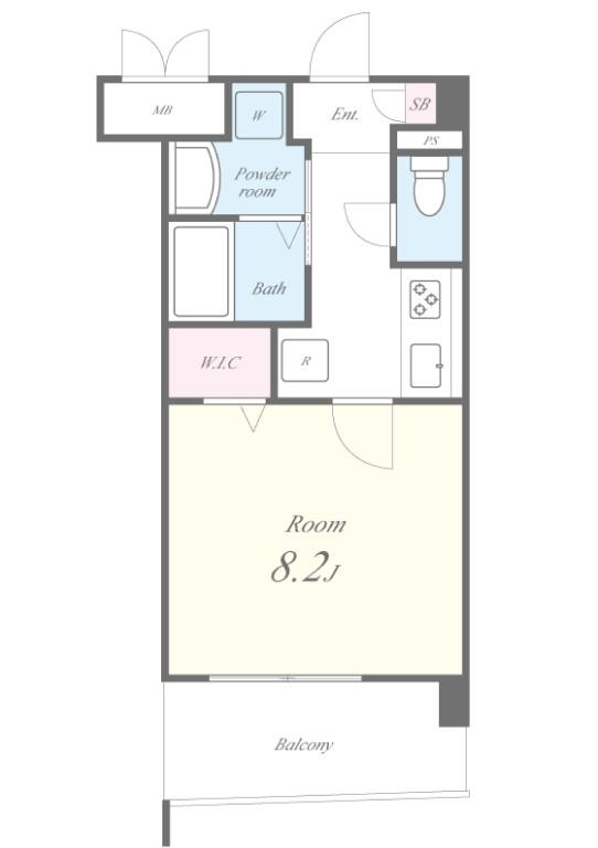 コンドミニオ けやき 間取り図