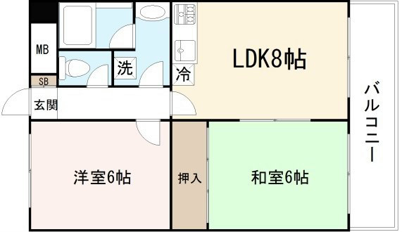 オルゴグラート長田 間取り図