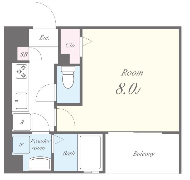 アーバンエムズ 間取り図