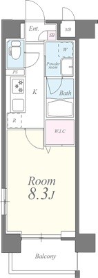 ポルト ボヌール セウ 間取り図