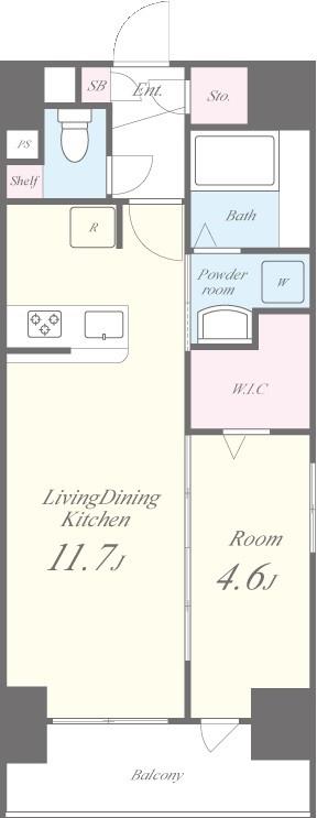 RobustCourt 間取り図