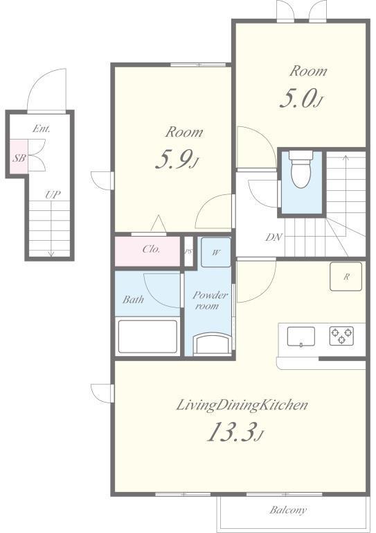 メイプル 間取り図