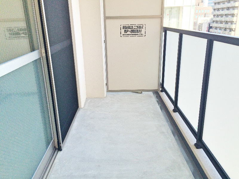 レユシール(中央区) ベランダ