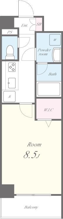 ディ・アミカル 間取り図