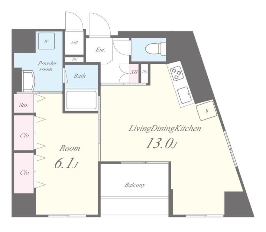 エワル 間取り図