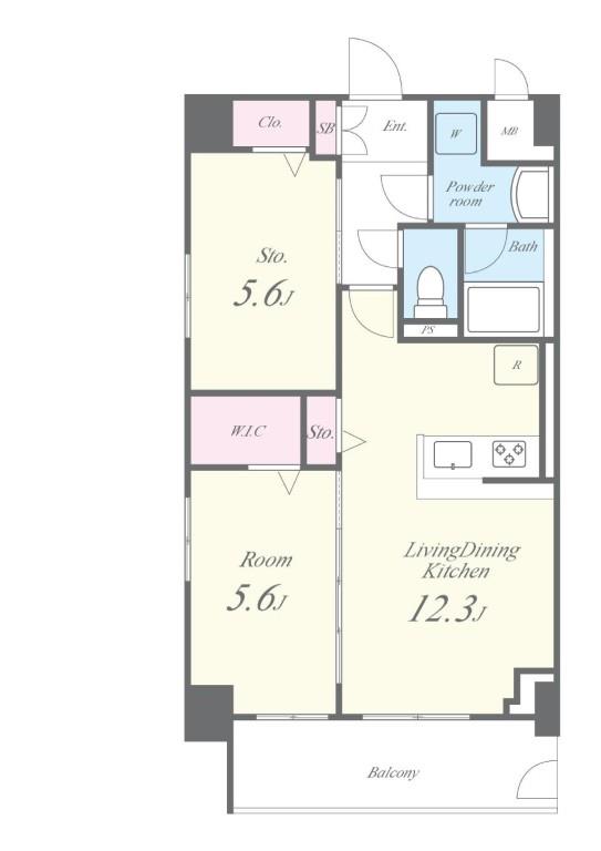 グランジュテⅡ 間取り図