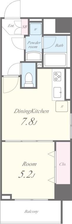 クレール 間取り図