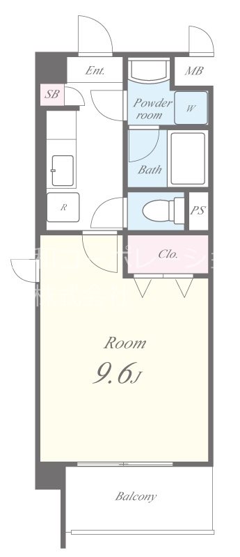 フローリッシュ(東淀川) 301号室 間取り