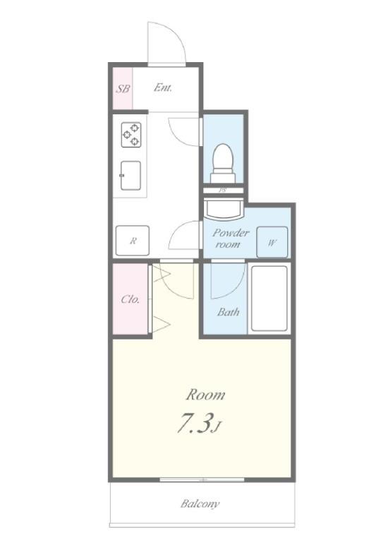 富士見ハイム 間取り図
