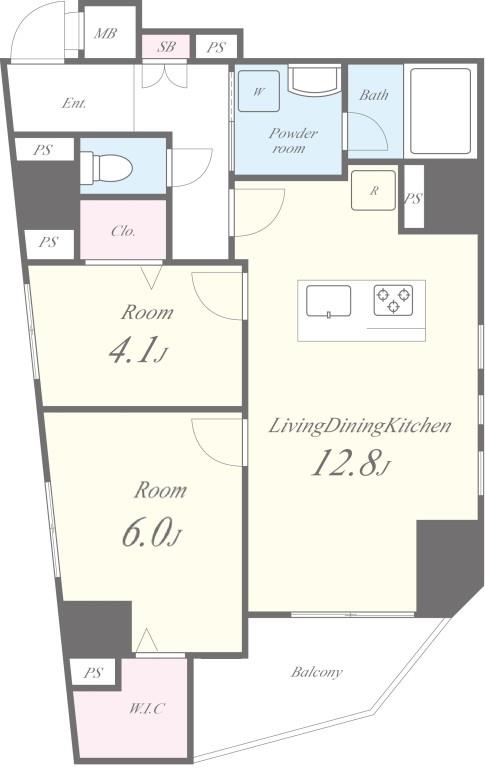 Laurus武蔵小山 間取り図