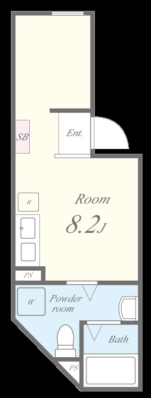 LAUREL北小岩 間取り図