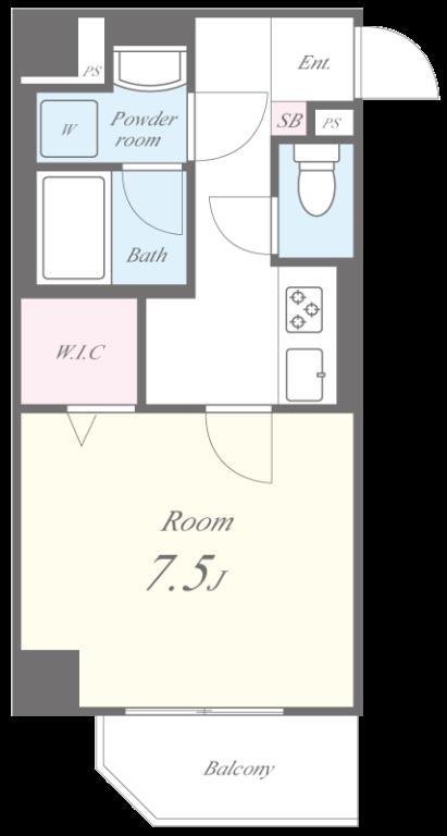 ensolaille(アンソレイユ) 間取り図