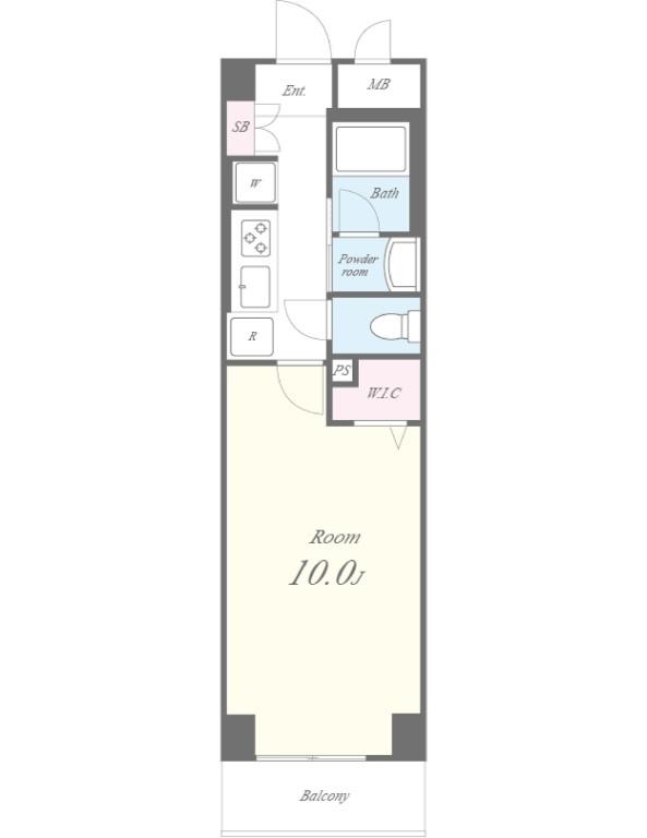 ユービ12 間取り図