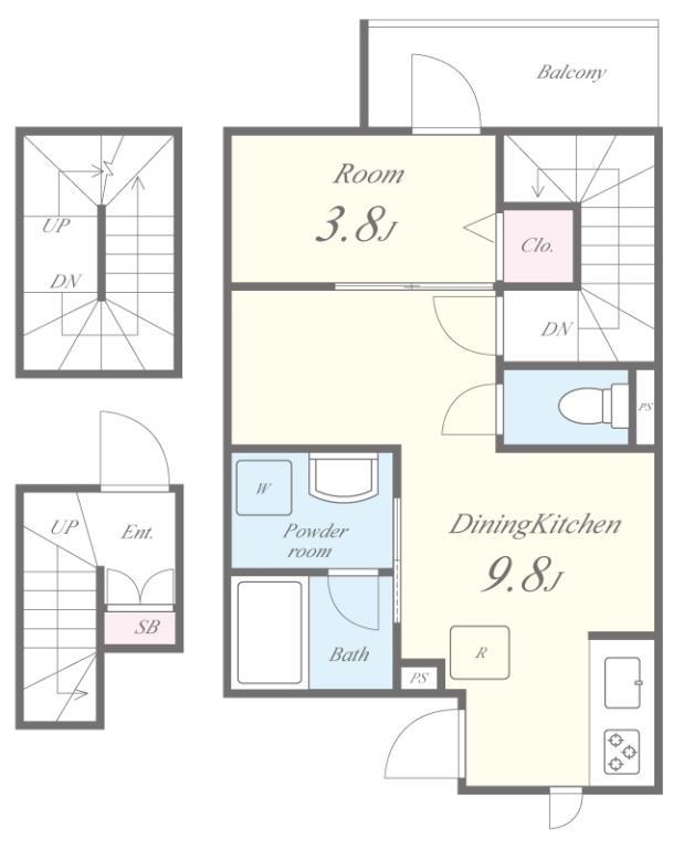サン ハッピィ 間取り図