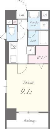 ロイヤルコート日本橋人形町 間取り図