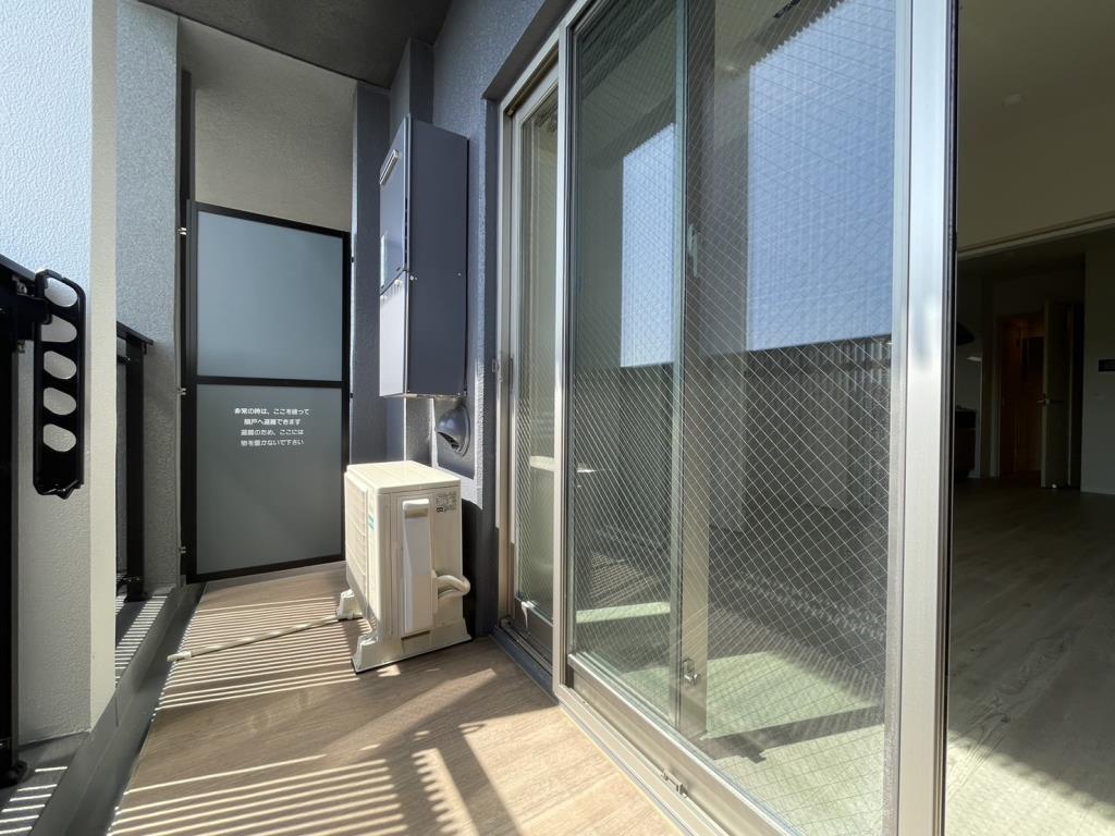 アルカス聖蹟 ベランダ