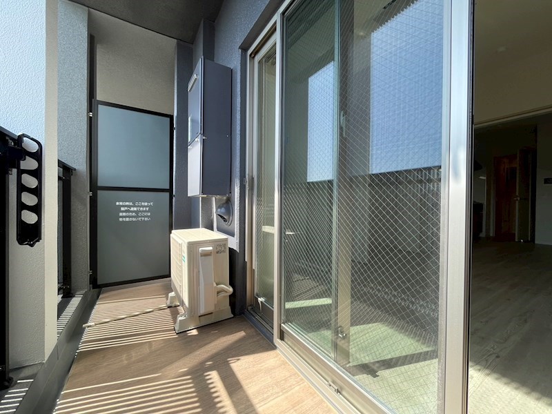 アルカス聖蹟 ベランダ