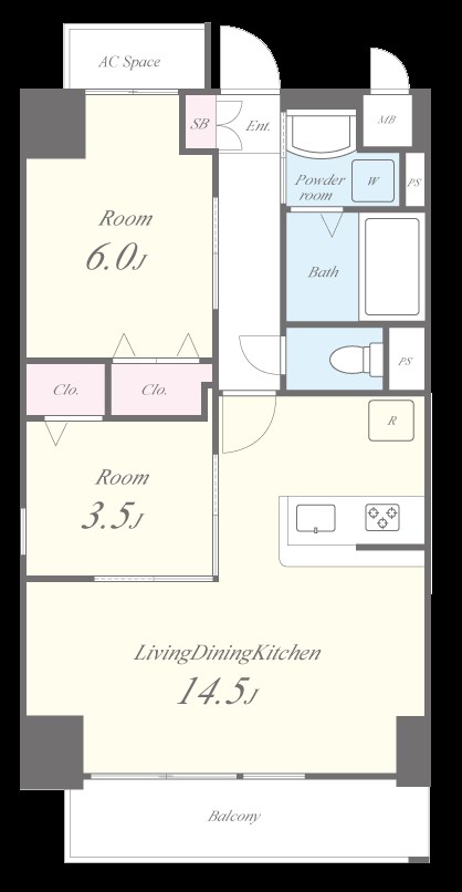 アルカス聖蹟 間取り図